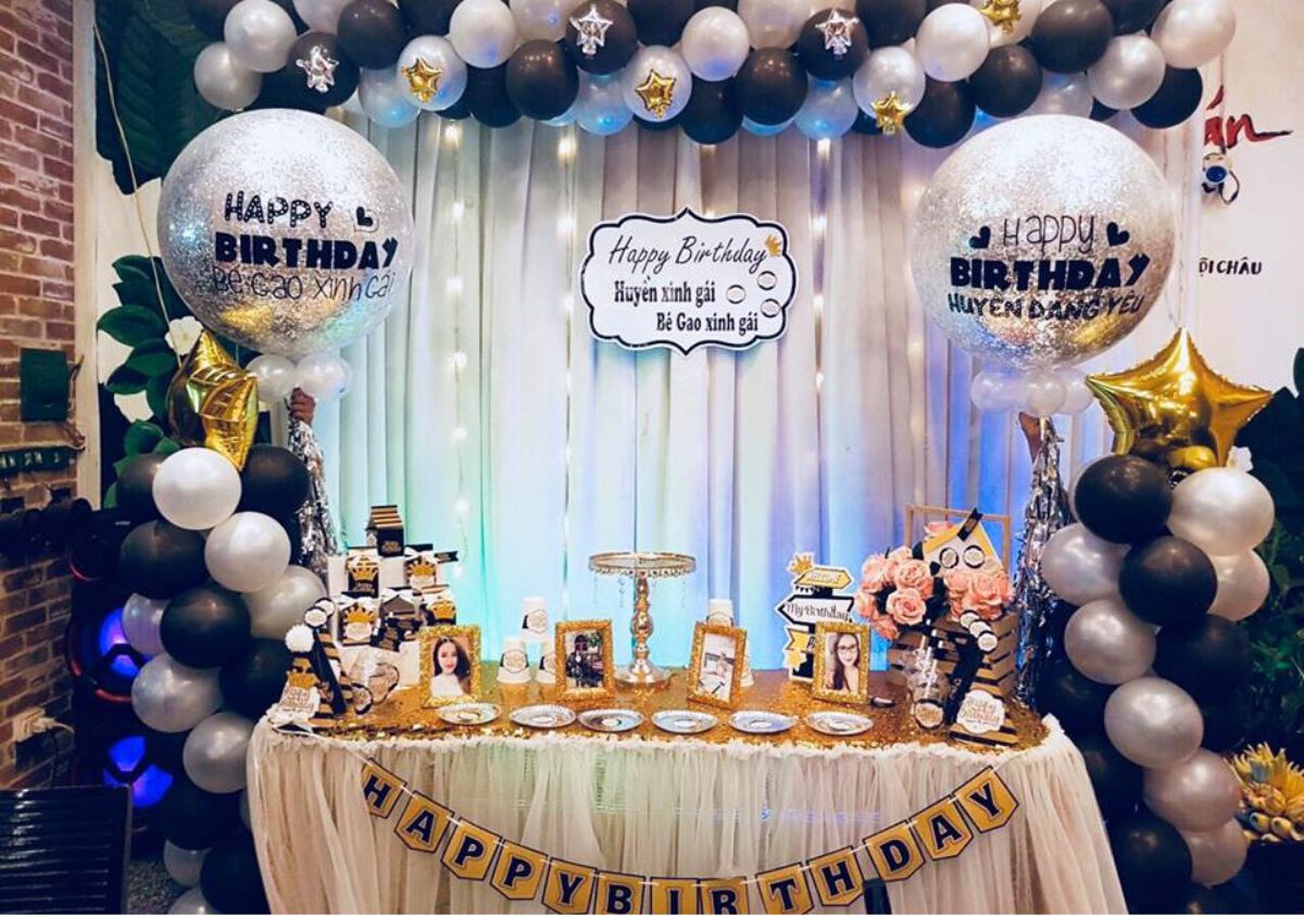 5 cách trang trí tiệc sinh nhật cho bé trai đơn giản tại nhà