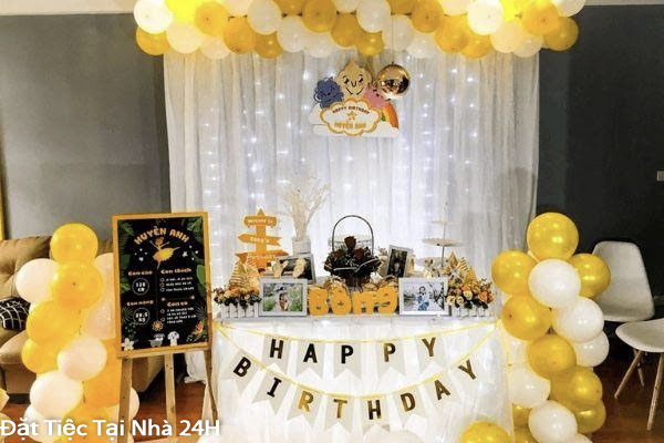 Dịch vụ đặt tiệc sinh nhật tại nhà ở Biên Hòa